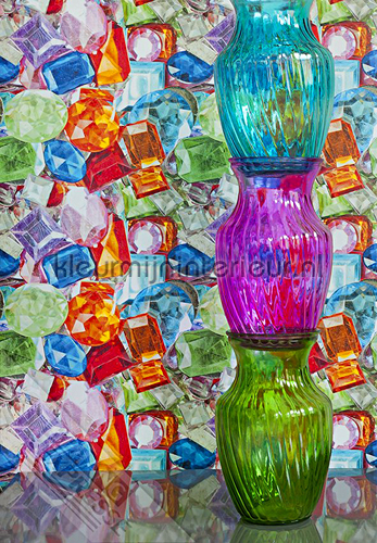 Colourfull glass fotobehang ML211 Wallpaper Queen Behang Expresse